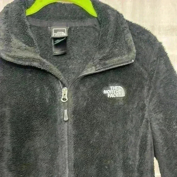 The North Face Medium Black Fleece Full Zip Jacket Item # 9M - Picture 2 of 5